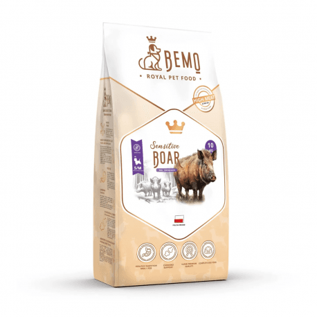 BEMO Sensitive with boar 10kg S/M