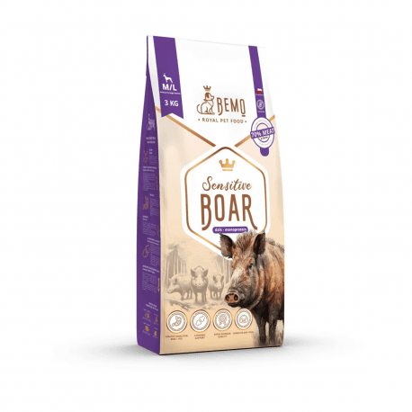 BEMO Sensitive with boar 3kg M/L